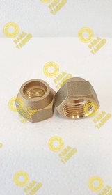 تصویر مهره برنجی مدل IRNS سایز 5/8 اینچ IRNS Brass Nut 5/8 inch