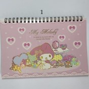 تصویر دفترچه استیکر کرومی 