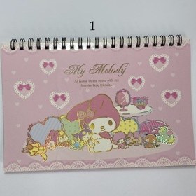 تصویر دفترچه استیکر کرومی 