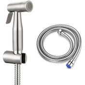 تصویر شاتاف توالت فرنگی استیل ۳۰۴ ضد زنگ طلایی 