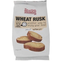 تصویر نان سوخاری گندم نان آوران مقدار 200 گرم Nanavaran Wheat Rusk 200gr