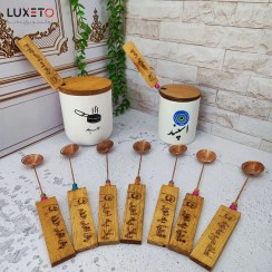 تصویر اسپند دود کن دسته چوبی فانتزی 