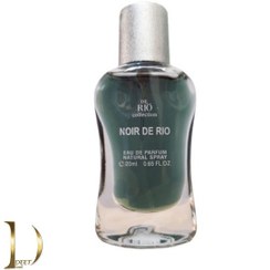 تصویر ادکلن جیبی مردانه ریو کالکشن مدل لالیک اسپورت Rio Collection Noir De Rio Sport 