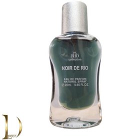 تصویر ادکلن جیبی مردانه ریو کالکشن مدل لالیک اسپورت Rio Collection Noir De Rio Sport 