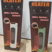 تصویر بخاری برقی سرامیکی برجی Heat R555 ظرفیت ۲۰۰۰ وات با فن 