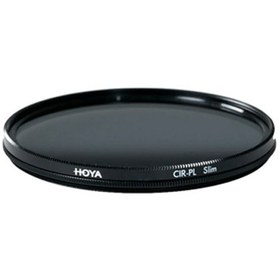 تصویر فیلتر لنز عکاسی پلاریزه هویا Hoya 77mm CIR-PL Slim Filter 