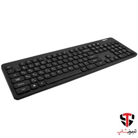 تصویر کیبورد بی سیم تسکو مدل TK 7003w TSCO TK 7003w Wireless Keyboard