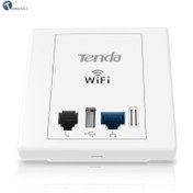 تصویر اکسس پوینت بیسیم دیواری تندا مدل دبلیو 6 W6 Wireless N300 In-Wall Plate Access Point