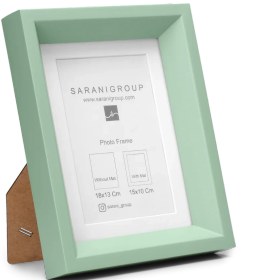 تصویر قاب عکس پی‌وی‌سی SPF 118 سبز 