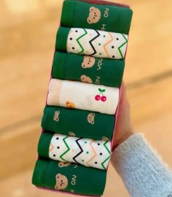 تصویر شورت نخ پنبه طرح تدی 