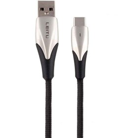 تصویر کابل تایپ سی لیتو مدل LD-13 طول 1 متر Type-C Cable Leitu LD-13