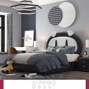 تصویر تخت خواب تدی کودک مدل بی دندون 