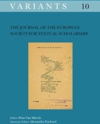 تصویر دانلود کتاب انگلیسی مجله انجمن اروپایی بورسیه های متنی ویرایش 1 The Journal of the European Society for Textual Scholarship