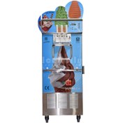 تصویر دستگاه بستنی ساز قیفی نیکنام مدل دلارام تک فاز هرمتیک 