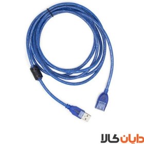 تصویر کابل افزایش طول USB تسکو TSCO مدل TC04 طول 1.5 متر TSCO USB extension cable model TC04 length 1.5 meters