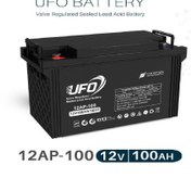 تصویر باتری یو پی اس 12 ولت 100 آمپر یوفو UFO VRLA 12V 100 AH Battery