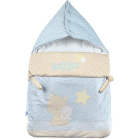 تصویر كیسه خواب زیپ دار LOVELY BEAR رز برن Rose Born Lovely Bear Zippered Sleeping Bag