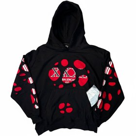 تصویر هودی balenciaga تیکه دوزی 