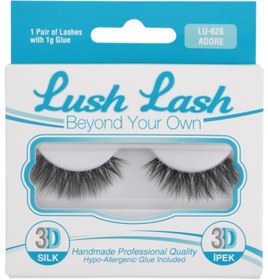 تصویر برس اورجینال برند Lush lash مدل 3D Ipek Takma Kirpik Adore کد 215161959 