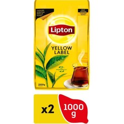 تصویر چای سیاه لیبل زرد لیپتون 2 کیلوگرم 