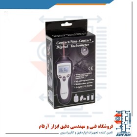 تصویر تاکومتر نوری و مکانیکی سی ای ام مدل CEM AT-10 Digital Tachometer CEM AT-10