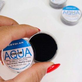 تصویر خط چشم سنگی اکوا aqua رنگ مشکی 8 میل 