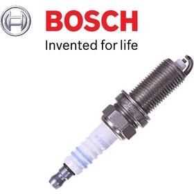 تصویر شمع خودرو بوش 8+ انژکتوری اصل روس بسته 4 عددی BOSCH FR7DC+ +8