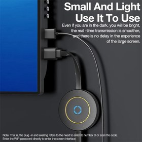 تصویر دانگل HDMI 4K مدل G10 G10 Wireless HDMI Dongle 4K