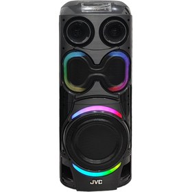 تصویر اسپیکر بلوتوثی قابل حمل جی وی سی اصل مدل XS-N6112PB JVC 6112PB 2400 W DJ PARTY BOX