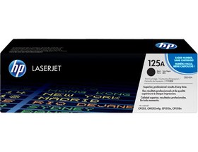 تصویر کارتریج لیزری اچ پی مدل 125A رنگ مشکی CB540A HP 125A Black CB540A Original LaserJet Toner Cartridge