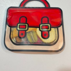 تصویر میوه خشک پک مدرسه - کیف قرمز 