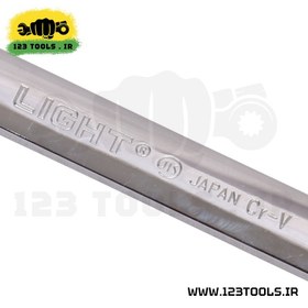 تصویر آچار تکی یکسر رینگ جغجغه ای لایت ژاپن مدل GRM (انواع سایز) - سایز 30 Light Combination Wrench GRM-14 GRM-17 GRM-18 GRM-27 GRM-30 GRM-32