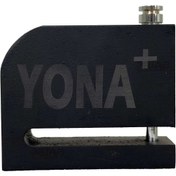 تصویر قفل دیسک برند یونا p.12 طلایی 