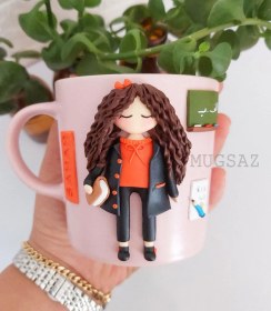 تصویر ماگ عروسکی معلم 
