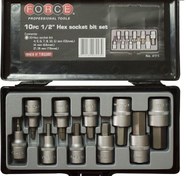 تصویر ست آلن بکسی شش گوش فورس 10 پارچه 1/2 اینچ مدل 4111 