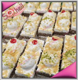 تصویر شیرینی تر برشی ساده 