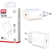 تصویر شارژ دیواری تایپ سی 25 وات ایکس او XO L91 PD25W Wall Charger 