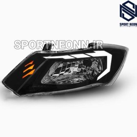 تصویر چراغ جلو اسپرت سایپا مدل T مناسب ساینا و کوئیک 