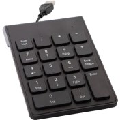 تصویر کیبورد عددی رویال مدل RN2000 با سیم 