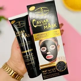 تصویر بلک ماسک خاویار ایچون بیوتی aichon b.b.c mask