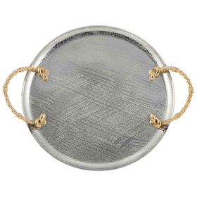 تصویر سینی استیل برنج گرد 30 سانت النا ریتون کد 3210596 