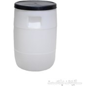 تصویر بشکه ۲۰ لیتری برند سایون پلاست درجه ۱ - سفید 