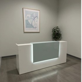 تصویر پیشخوان و میز پذیرش منشی مدل k109 