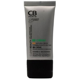 تصویر بی بی کرم پوست مختلط و چرب سی بی 30 میلی لیتر بژ طبیعی CB Paris BB Cream Natural Beige 30ml