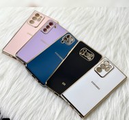 تصویر قاب ژله ای فریم طلایی Samsung Galaxy A15 5G مدل My Case Samsung Galaxy A15 5G My Case TPU Gold Frame