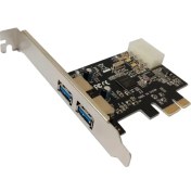 تصویر کارت USB 3.0 دو پورت PCI Express رویال مدل RP-302 