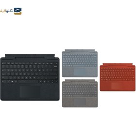 تصویر کیبورد سرفیس پرو 8 مایکروسافت مدل Signature Type Cover با قلم Slim 2 Microsoft Surface Pro 8 Signature Type Cover keyboard With Slim Pen 2 ...