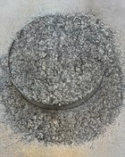 تصویر پودر اکلیل نقره ای براق 