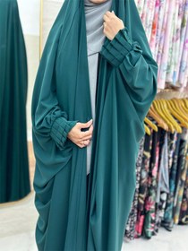 تصویر چادر عربی نجلا رنگی ندا تیارا 