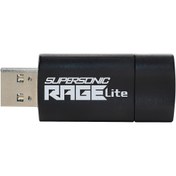 تصویر فلش پاتریوت مدل SUPERSONIC RAGE LITE PEF128GRLB32U USB3.2 Gen.1 با ظرفیت 128 گیگابایت PATRIOT SUPERSONIC RAGE LITE PEF128GRLB32U USB3.2 Gen.1 128GB Flash Memory